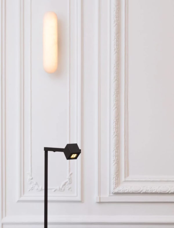 Gélule Alabaster Wall Light alternate finish