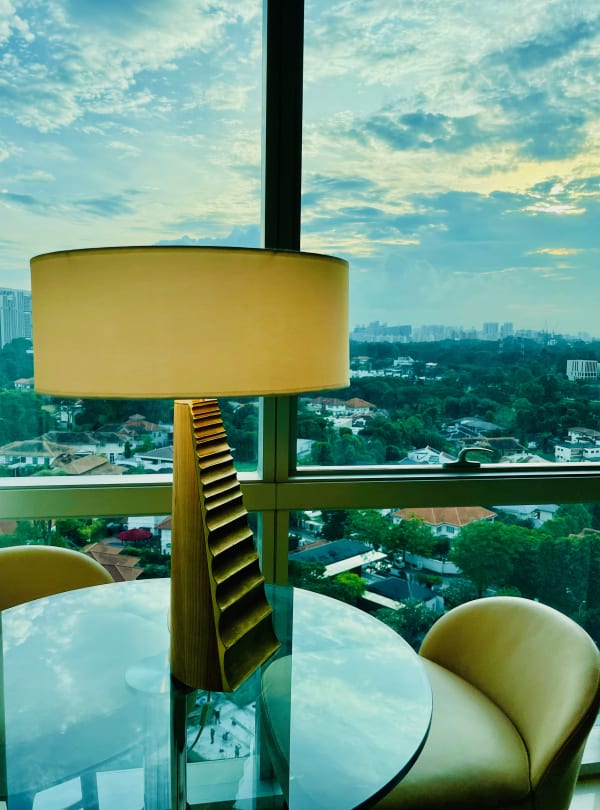 Babel Table Lamp alternate finish