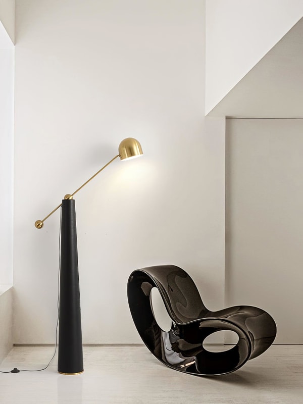 Metronome Reading Floor Lamp alternate finish