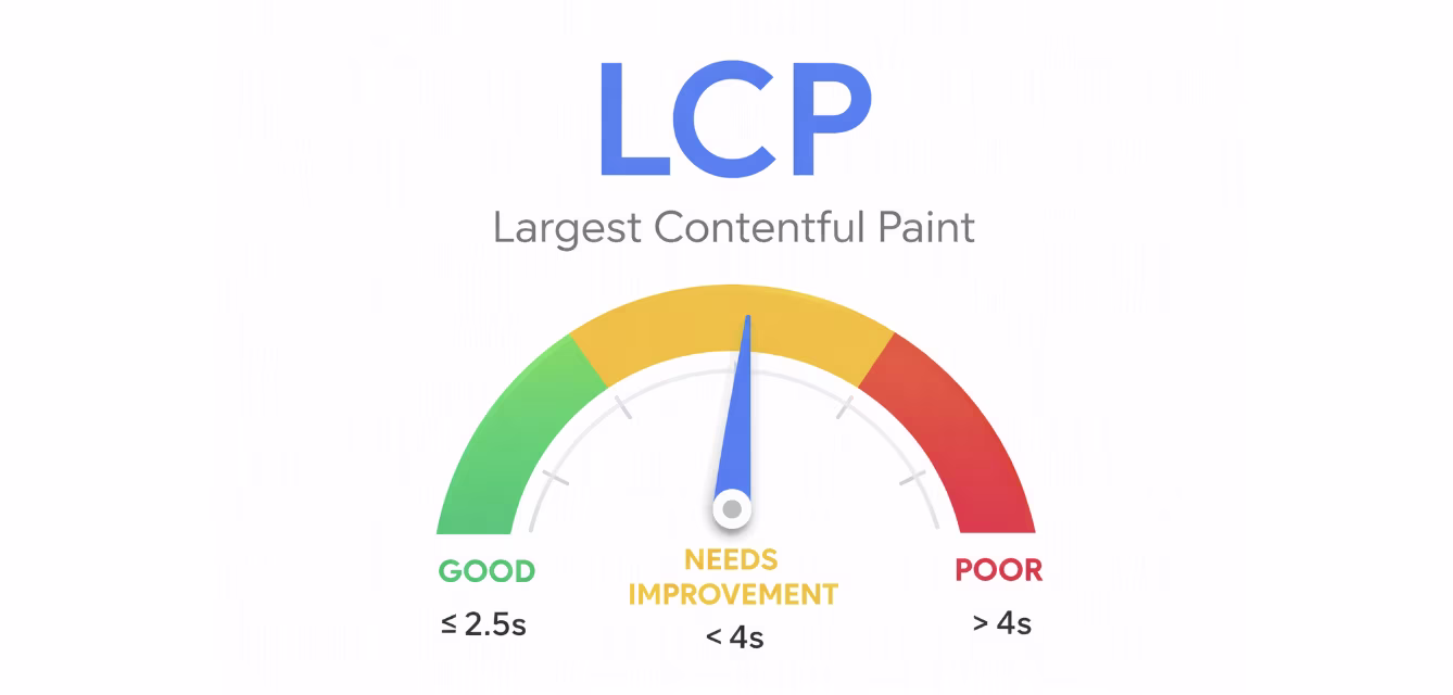 Largest Contentful Paint element selection process diagram