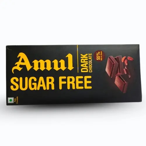 Amul Sugar Free Dark Chocolate Amul Sugar Free Dark Chocolate