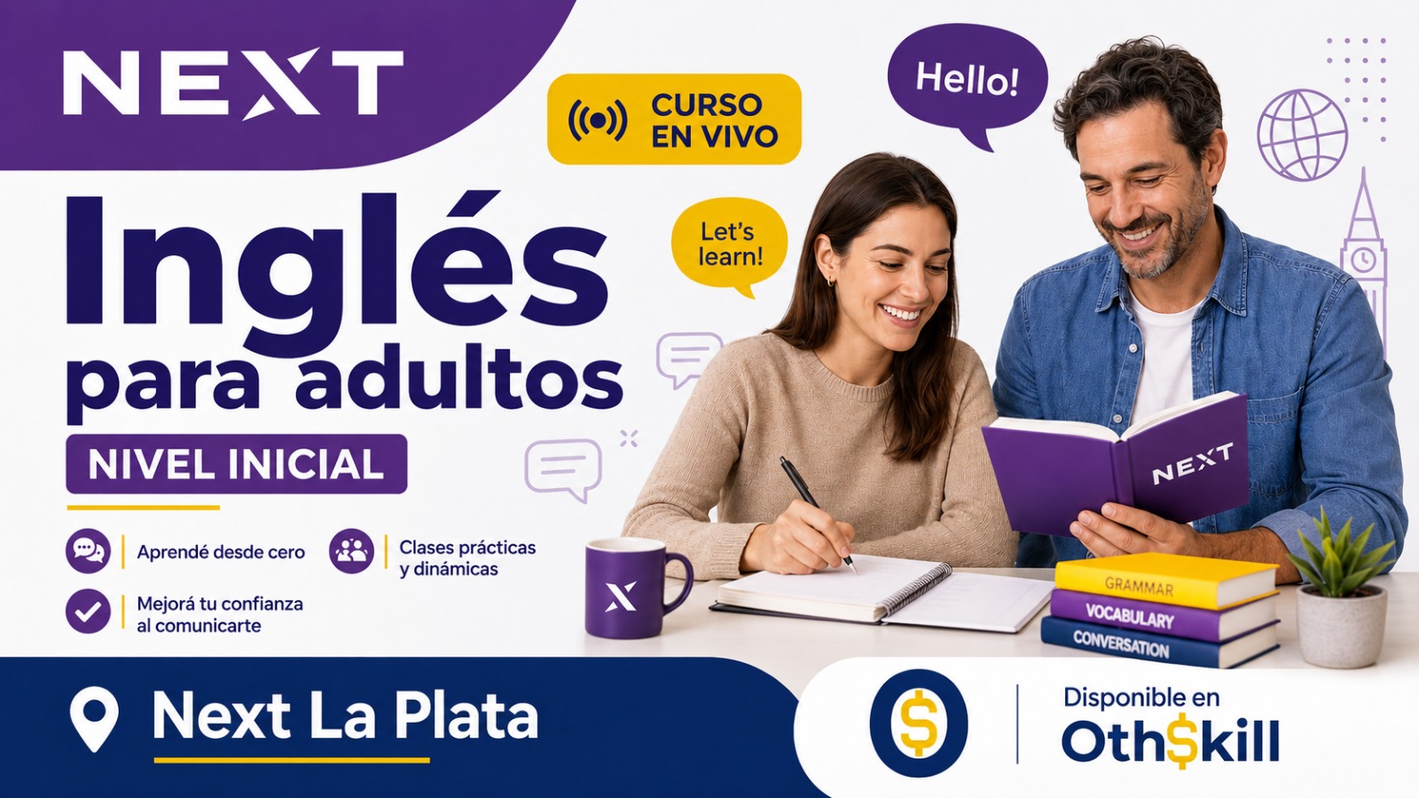 Ingles para Adultos  Nivel Inicial