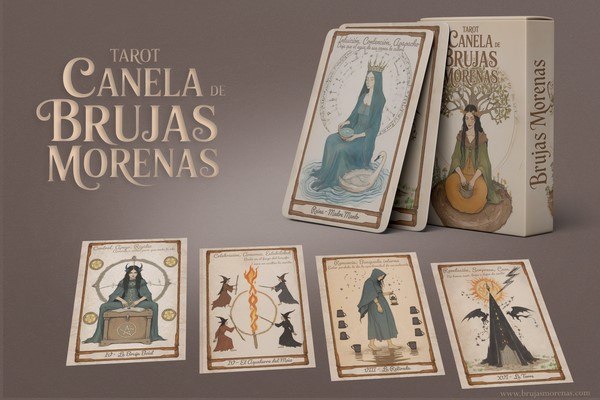 Tarot Canela de Brujas Morenas