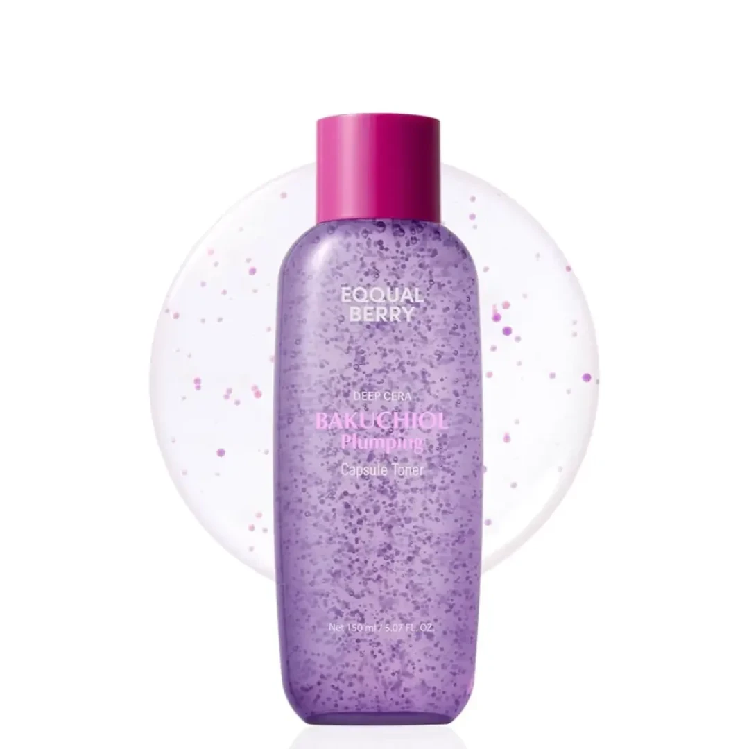 EQQUALBERRY BAKUCHIOL PLUMPING CAPSULE TONER 150ml