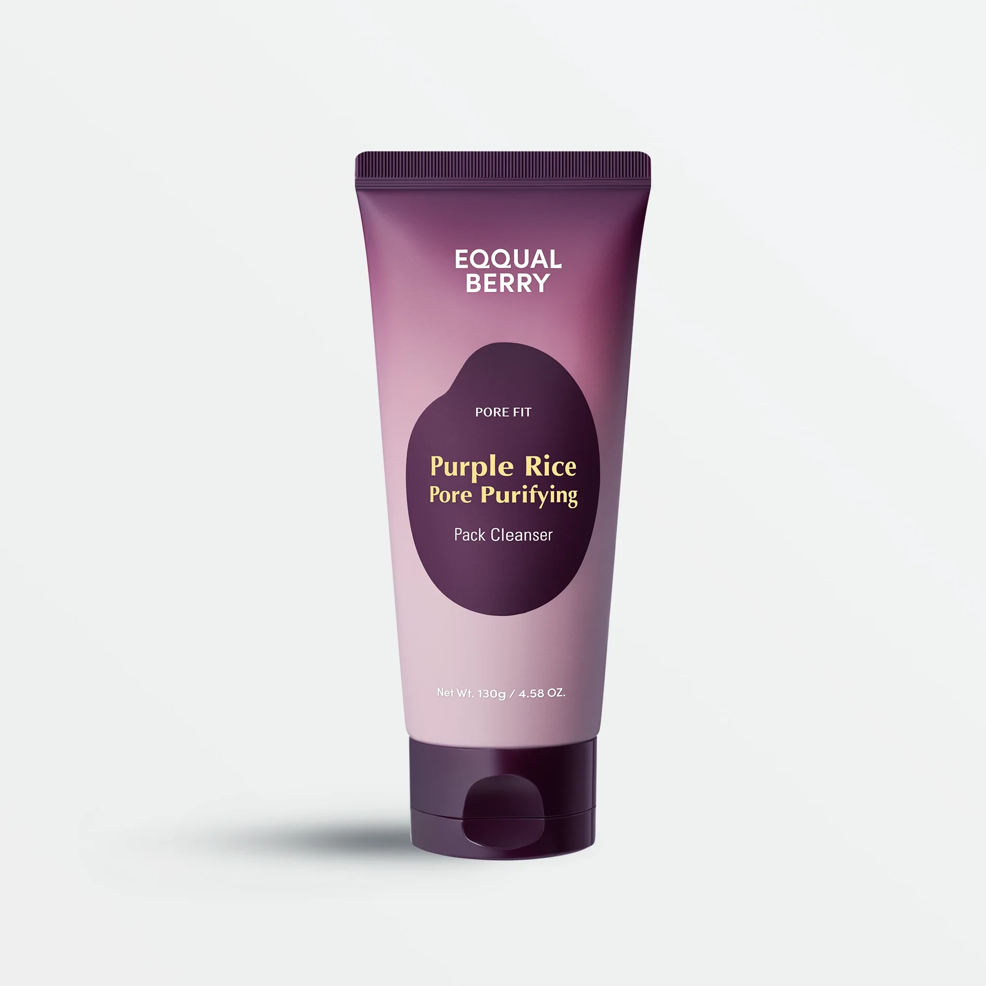 EQQUALBERRY PURPLE RICE PORE PURIFYING PACK CLEANSER 130g