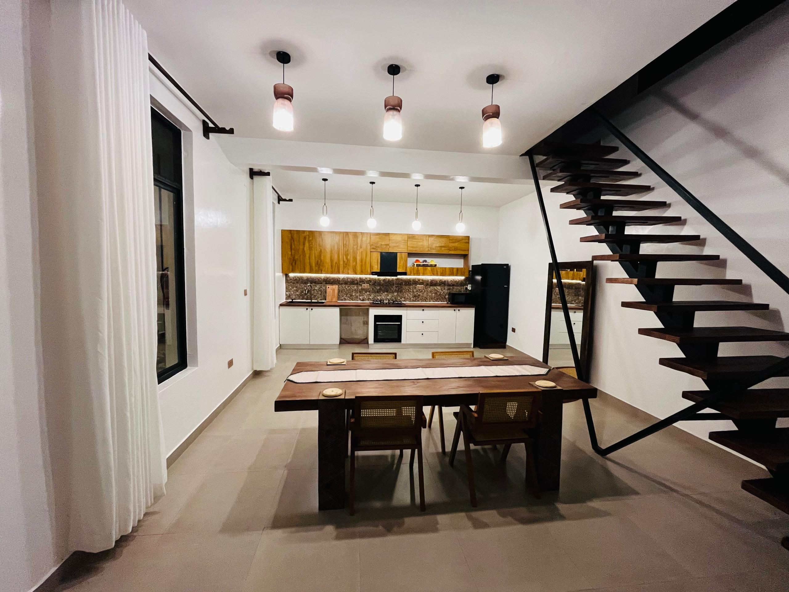 Second kitchen with contemporary design