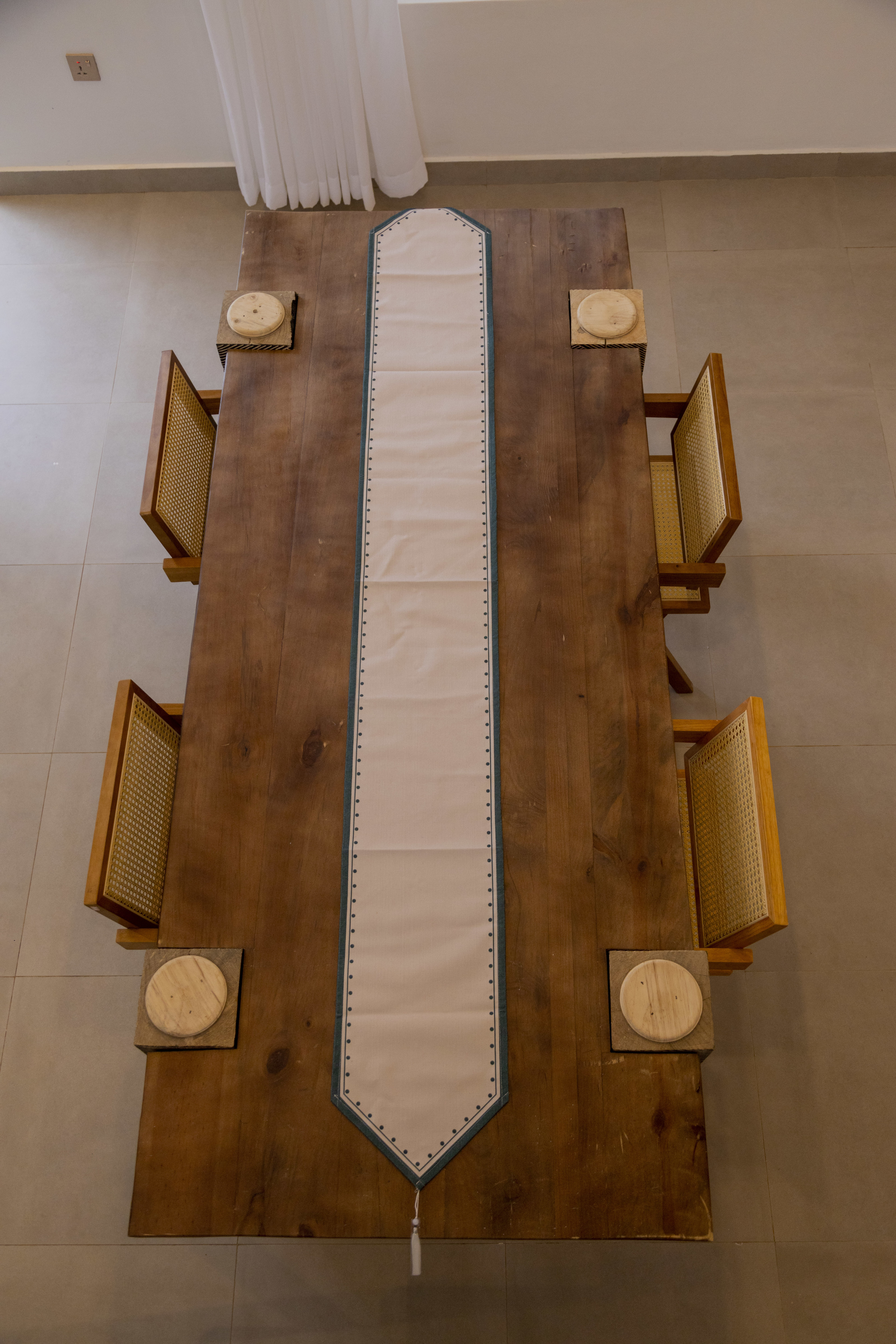 Dining area with traditional decor