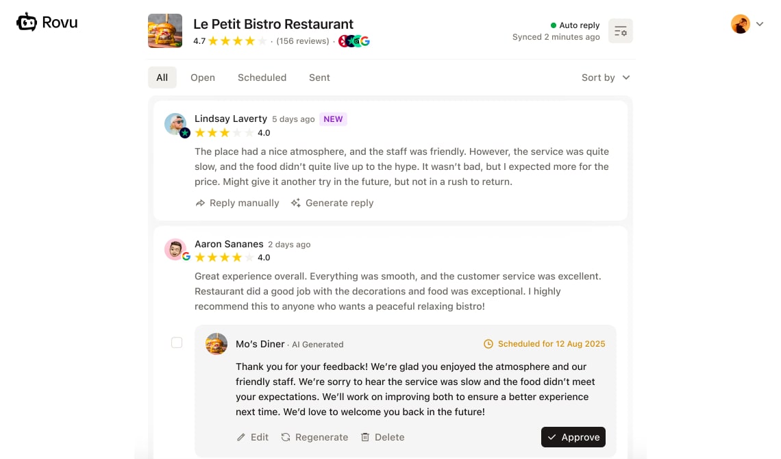 Reviewbase App