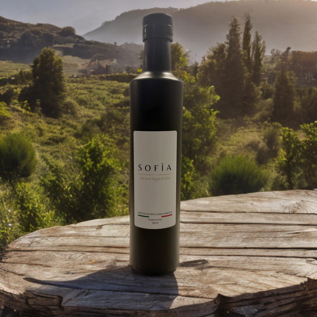 SOFÌA Extra Virgin Olive Oil bottle