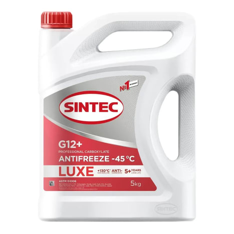 Sintec Антифриз Люкс (Luxe) G12+ красный -40