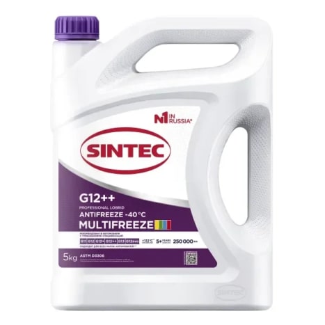 Sintec Антифриз Multifreeze фиолетовый -40