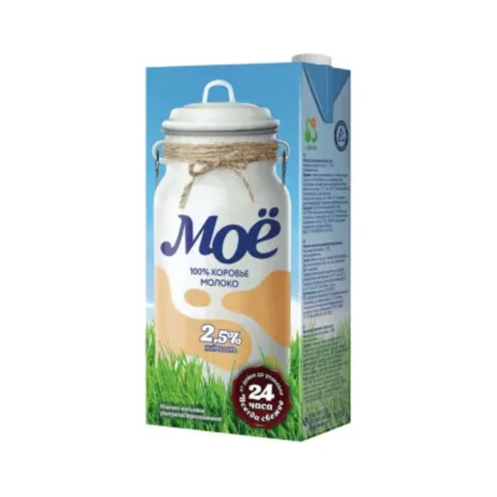 Молоко "МОЕ" 2.5%