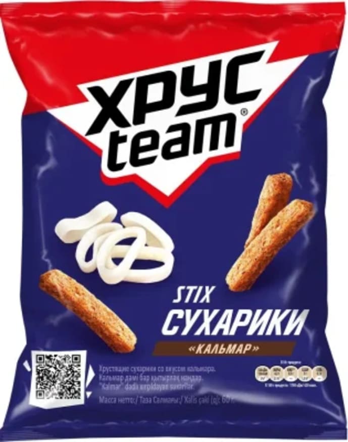 Хрустим стикс кальмары