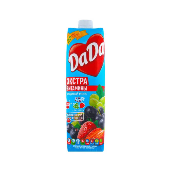Сок da da ягодный морс