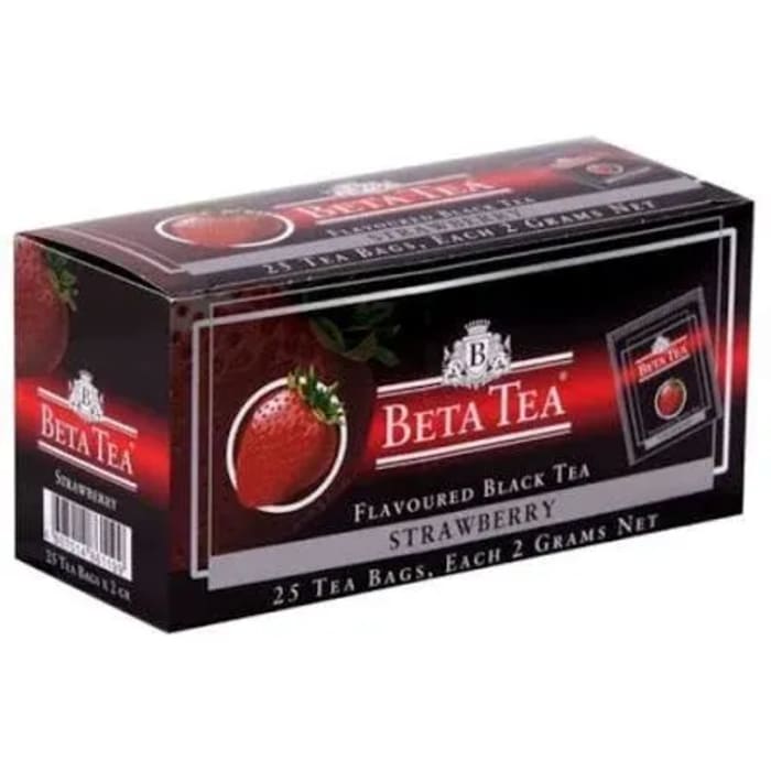Чай пакетированный Beta tea клубника