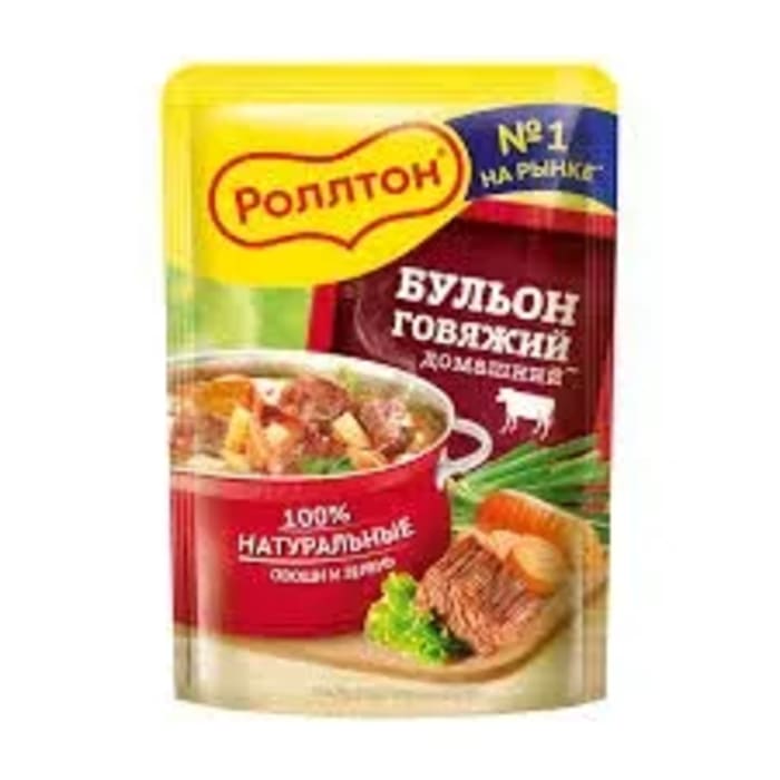 Бульон с говяжим вкусом Ролтон