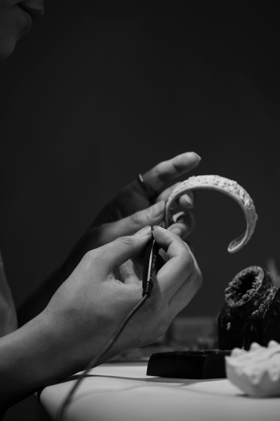 Монтировка и закрепка камней