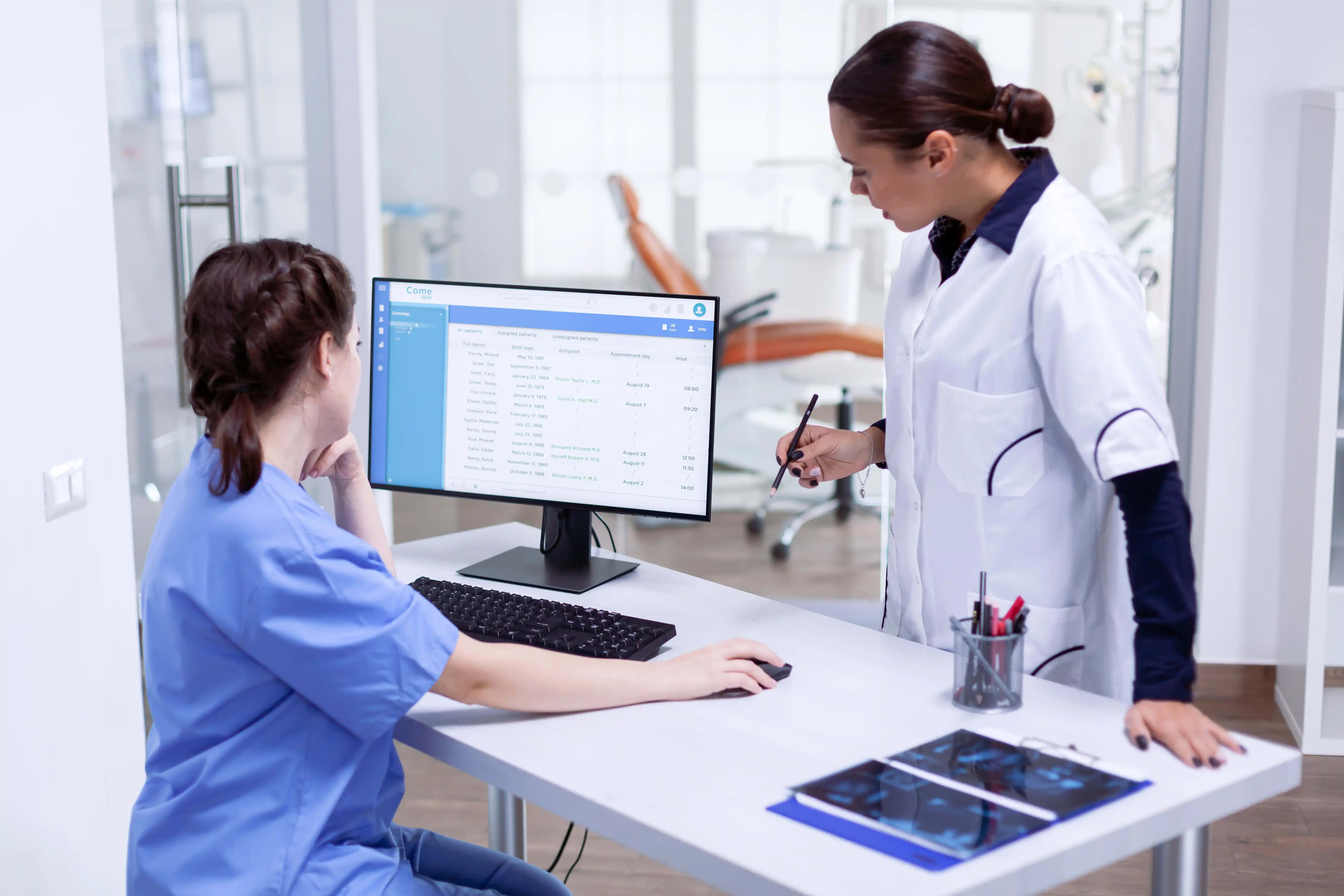 Healthcare automation in Pakistan: clinical team using digital clinic management system