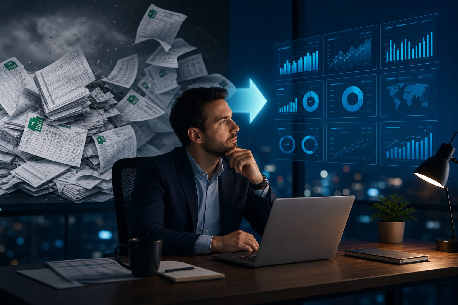 Business planning migration from Excel spreadsheets to custom software