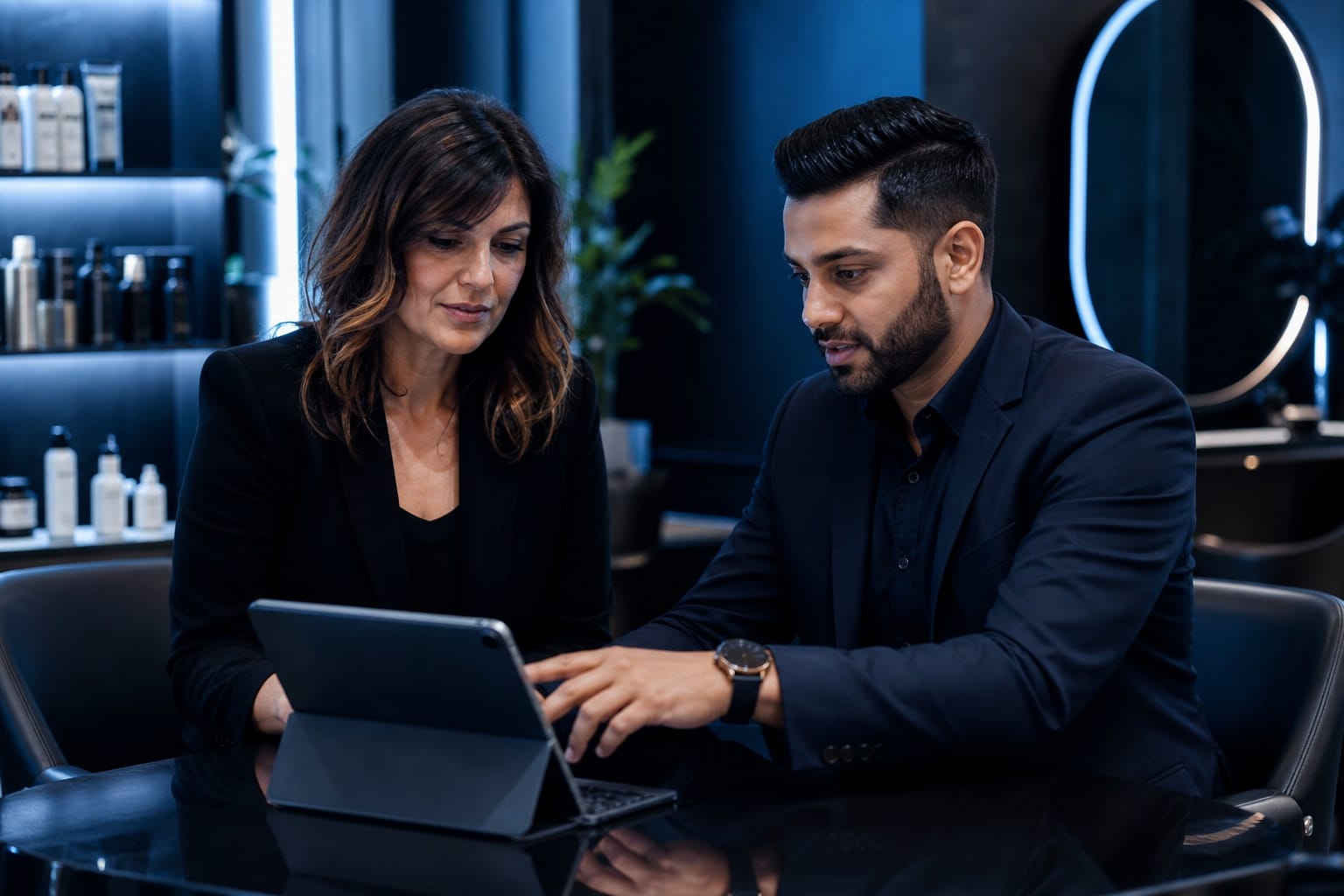 Salon owner consultation for beauty business management software