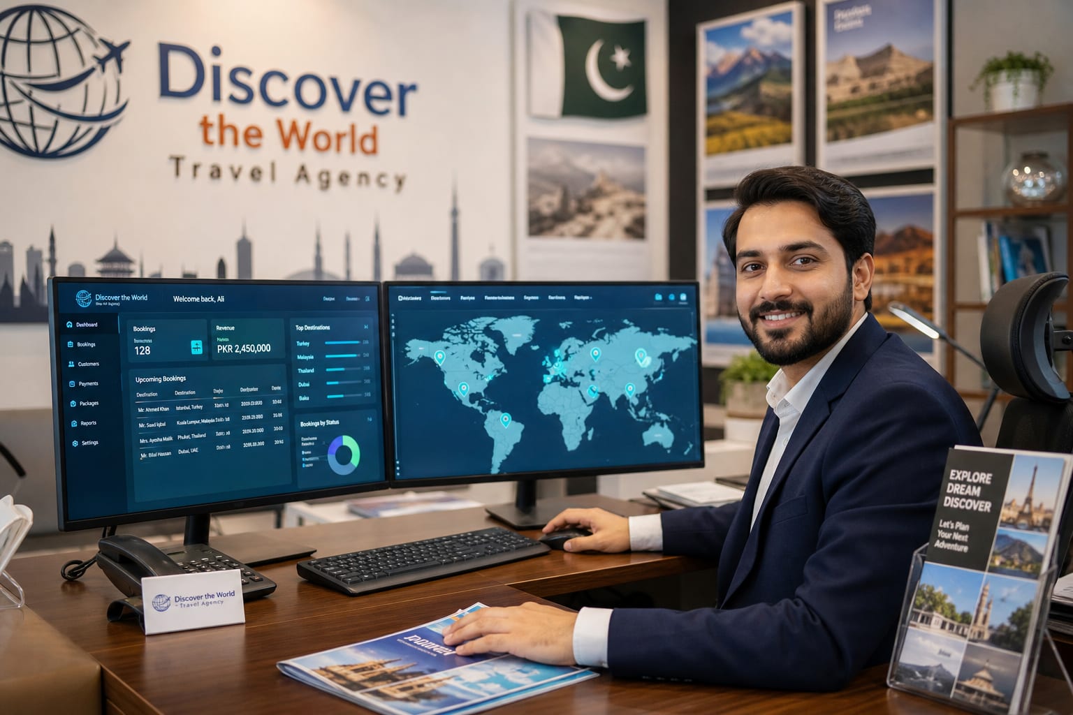 Travel & Tours Management System — custom business management software and automation in Pakistan