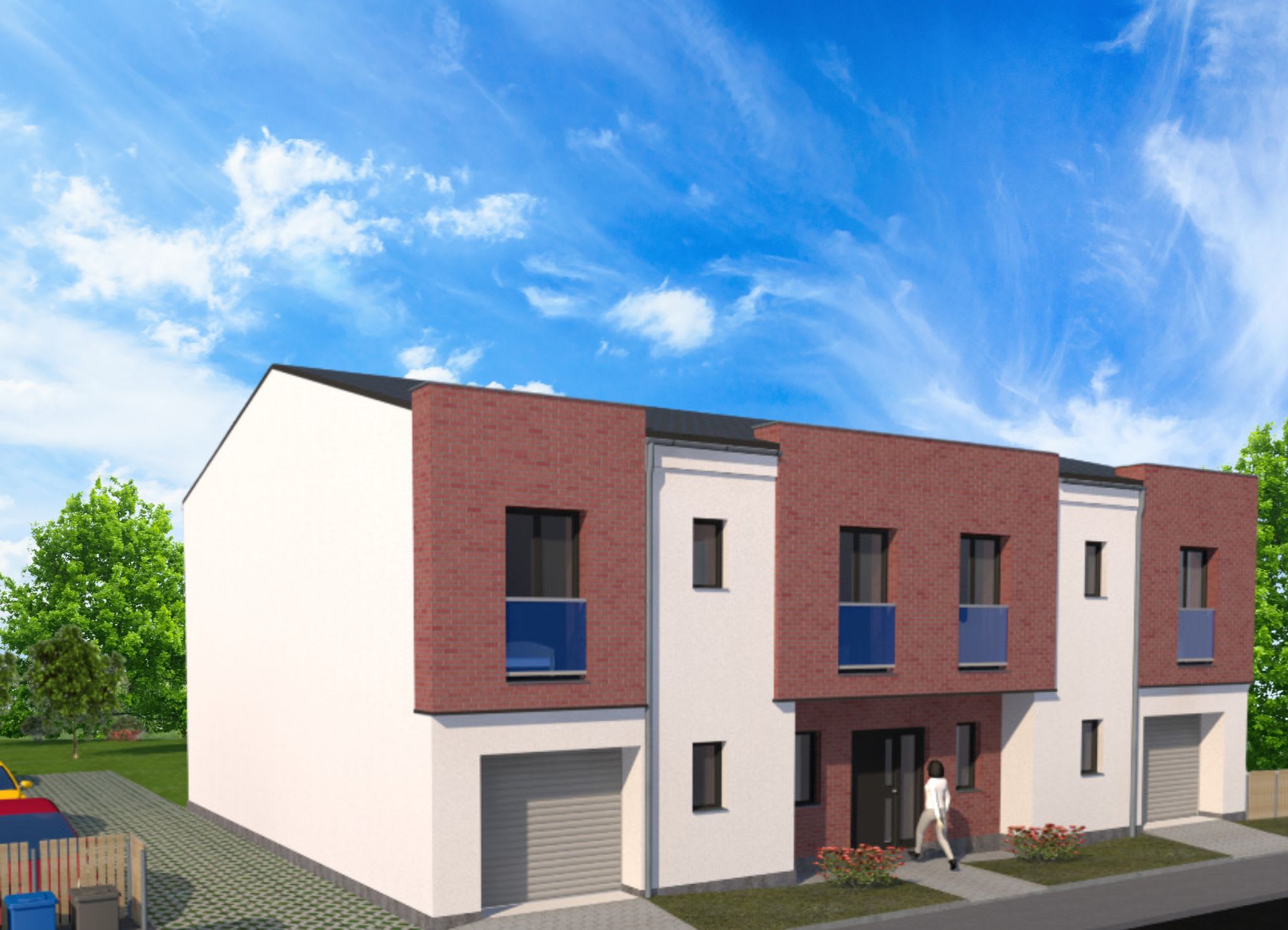 Řadové domy Červený Hrádek - 3