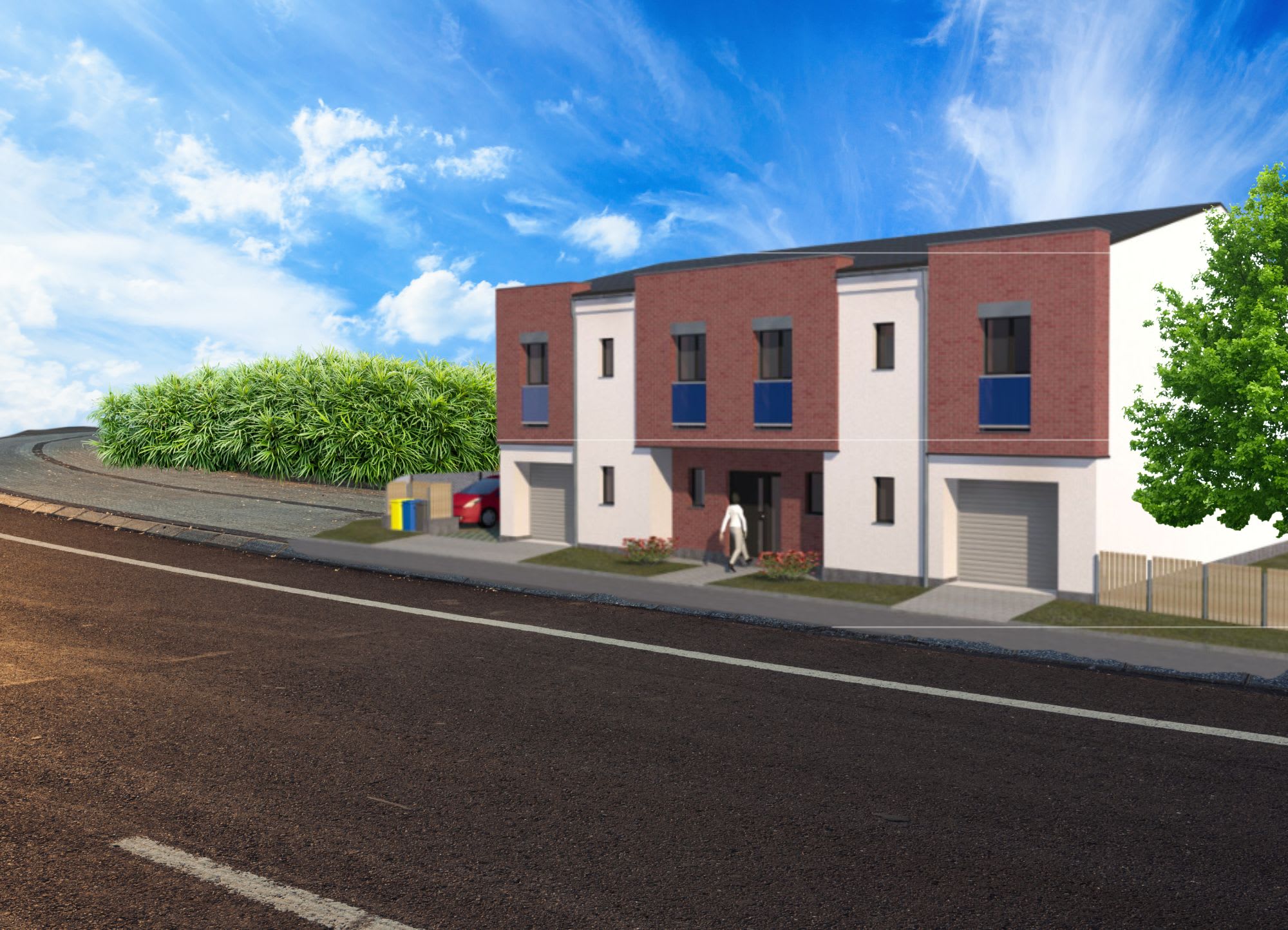 Řadové domy Červený Hrádek - 5