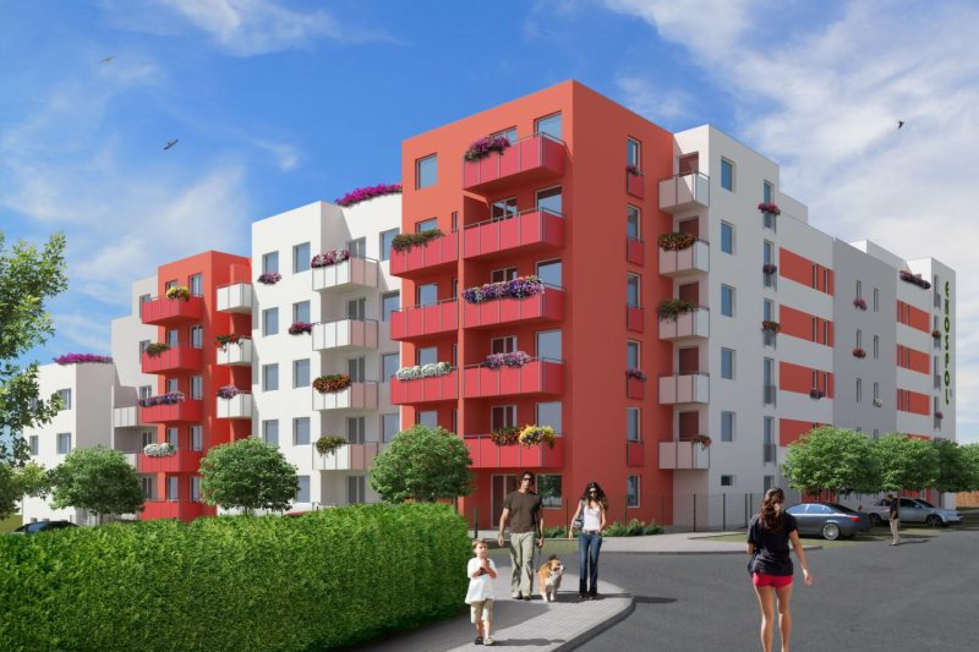 Panorama Kyje IV - 1