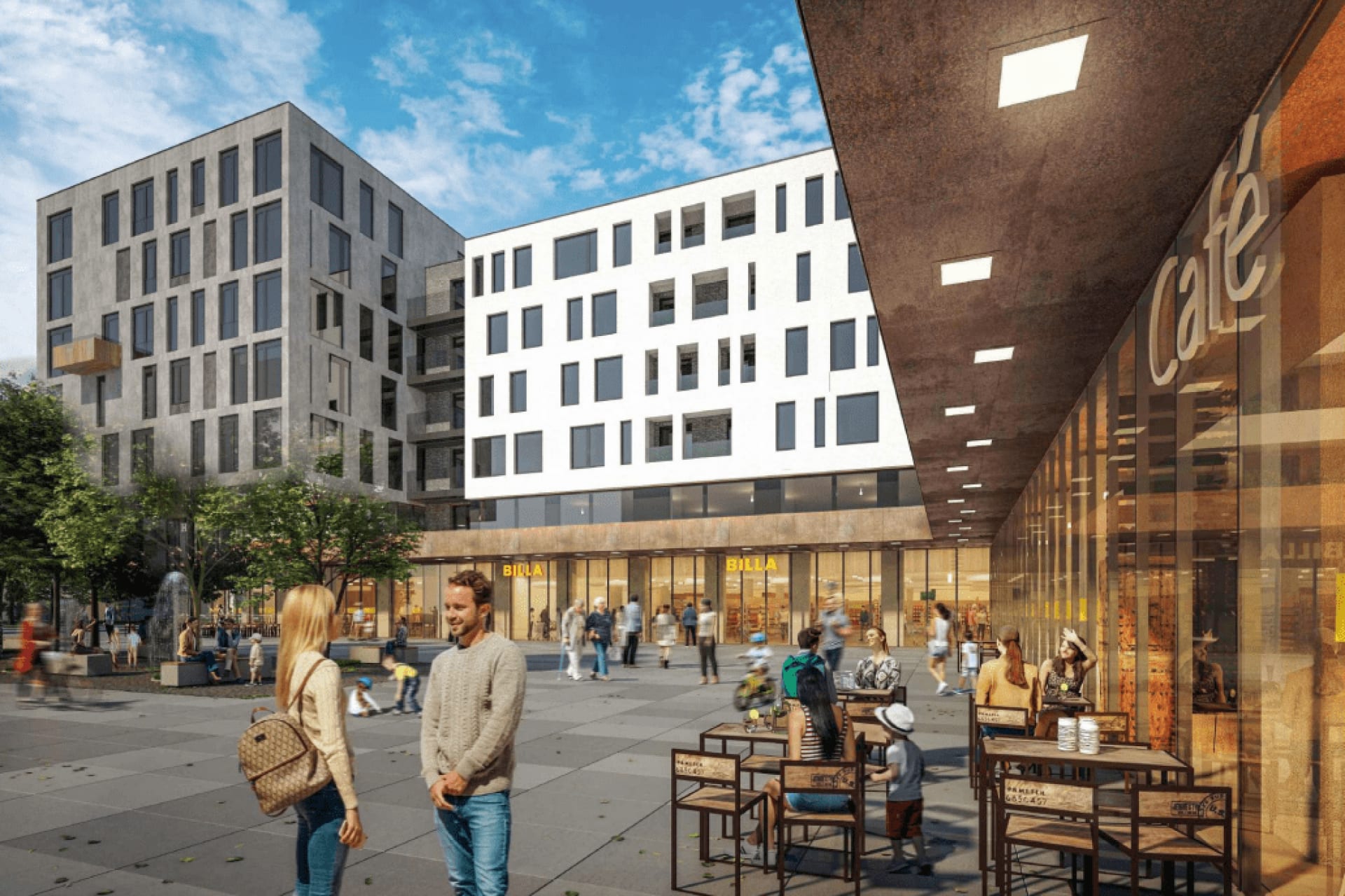 Centrální náměstí Petřiny