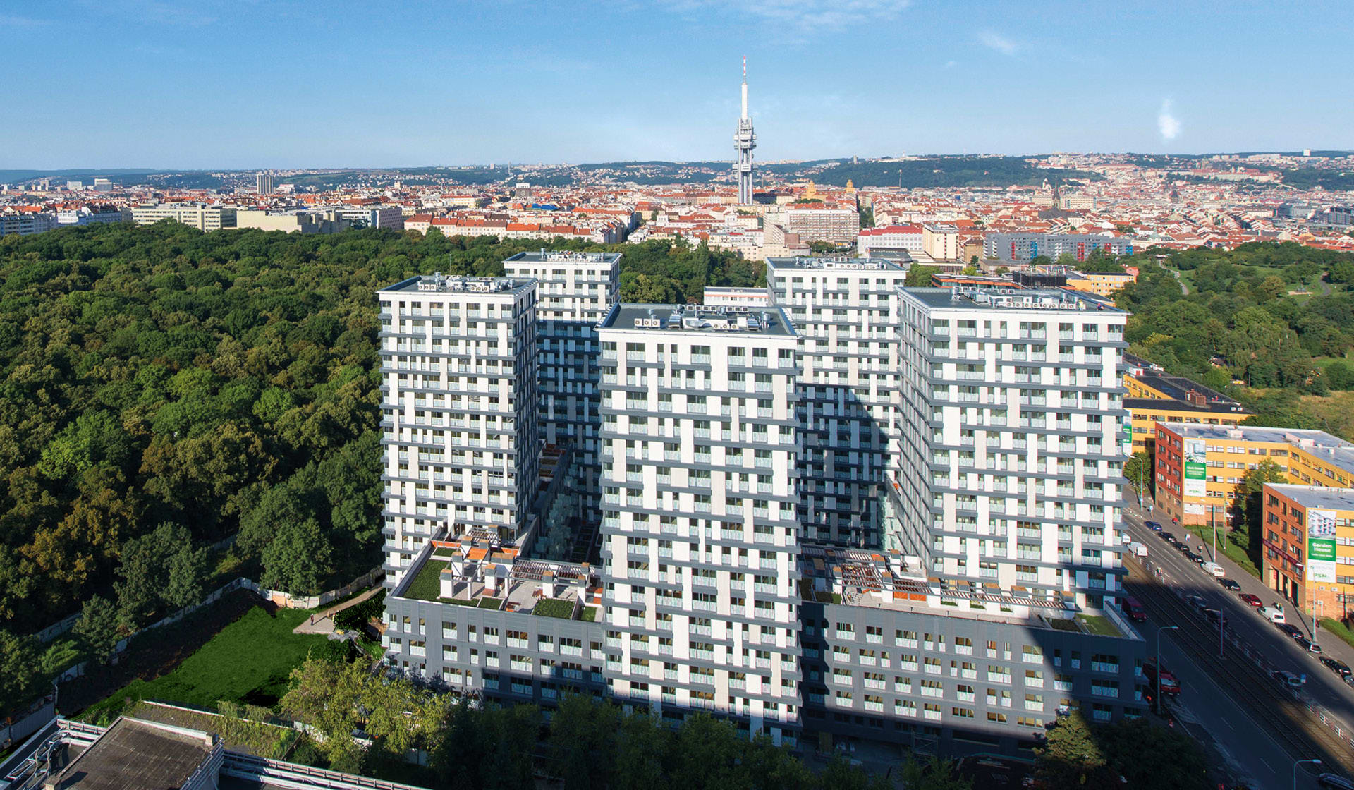 Top of Prague - Residence Garden Towers - 4