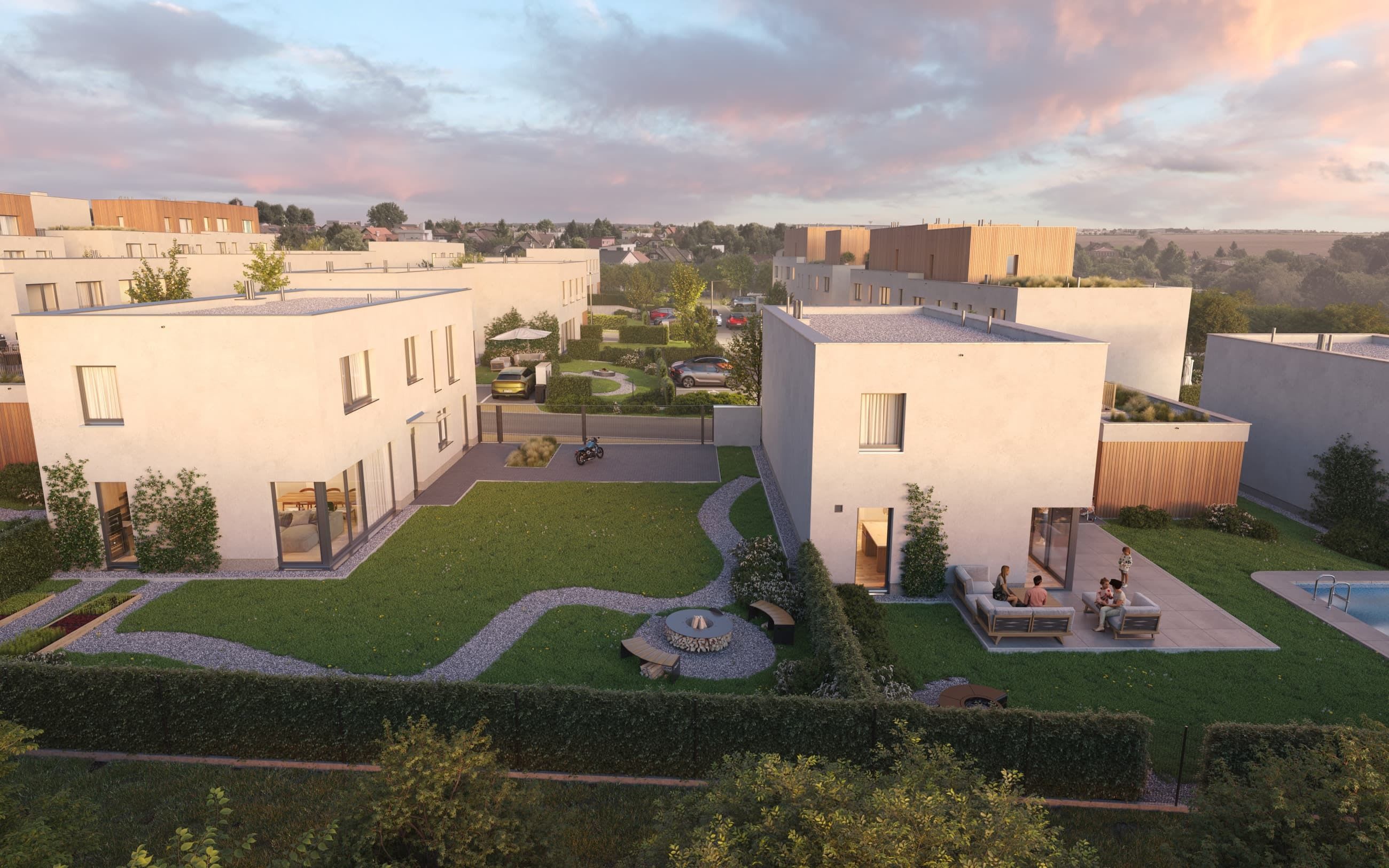 klecanska alej domy - 3