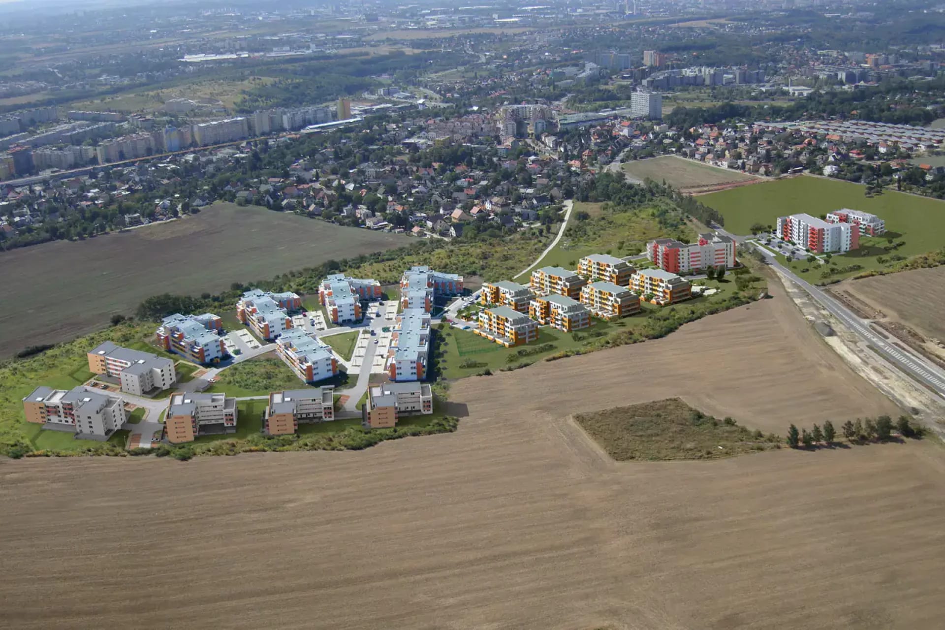 Panorama Kyje VII - 5