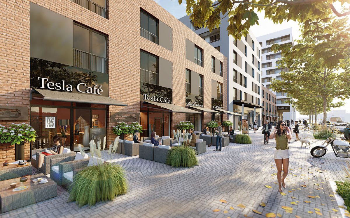 Rezidenční čtvrť Tesla Hloub... - 2