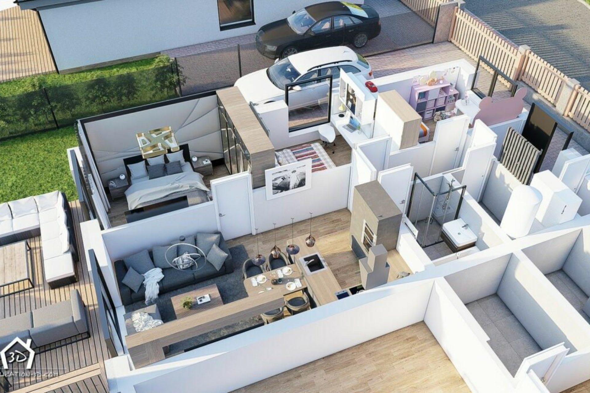 Bydlení Podlešín - 1