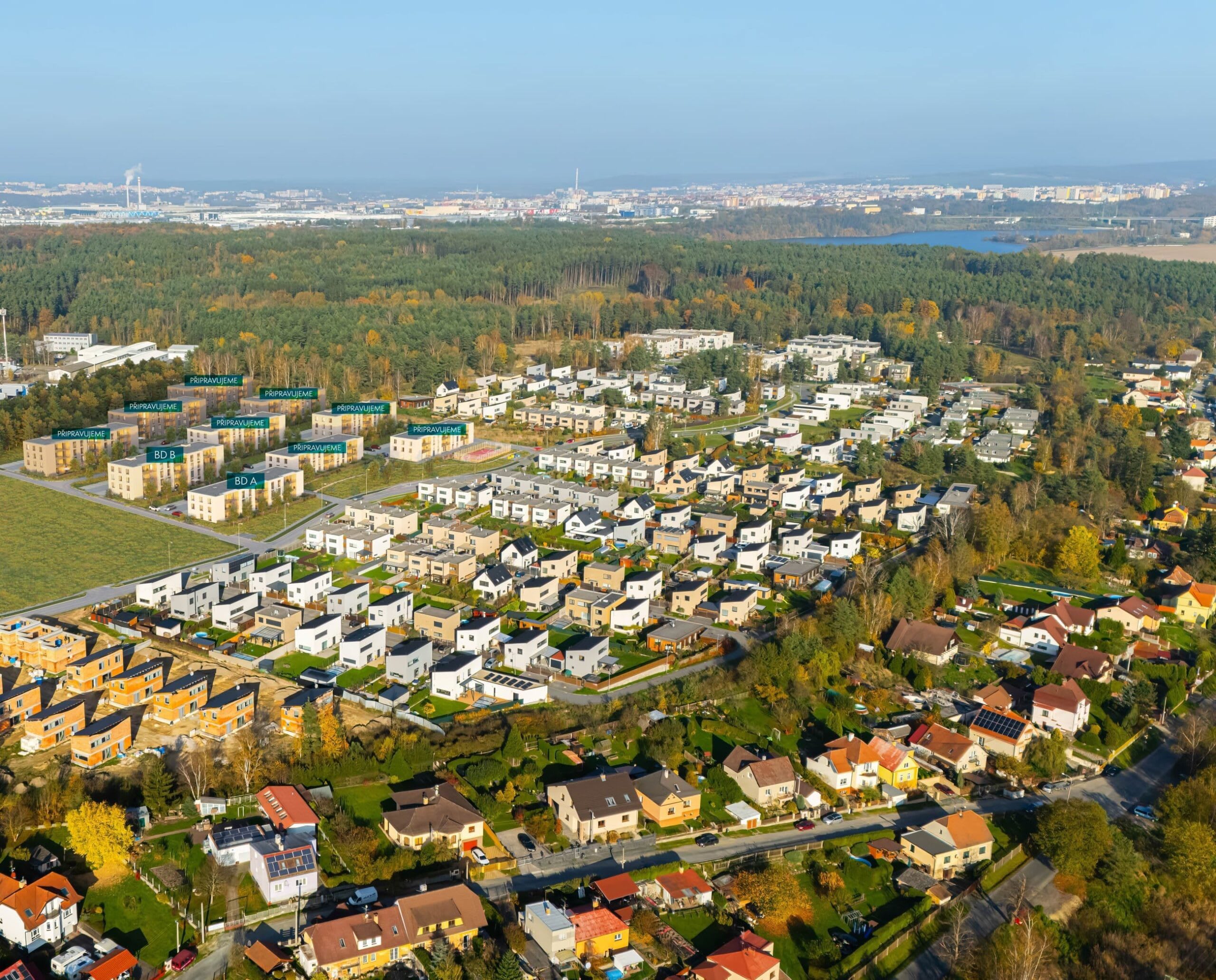 Nová Valcha - bytové domy