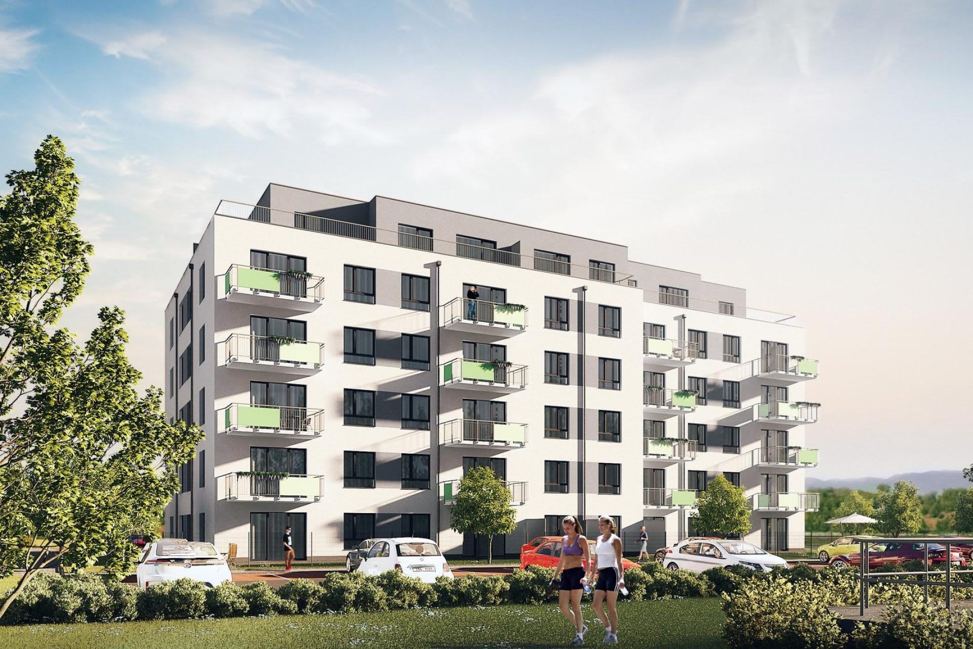 Kladno - Bytové domy Kročehlavy - 3