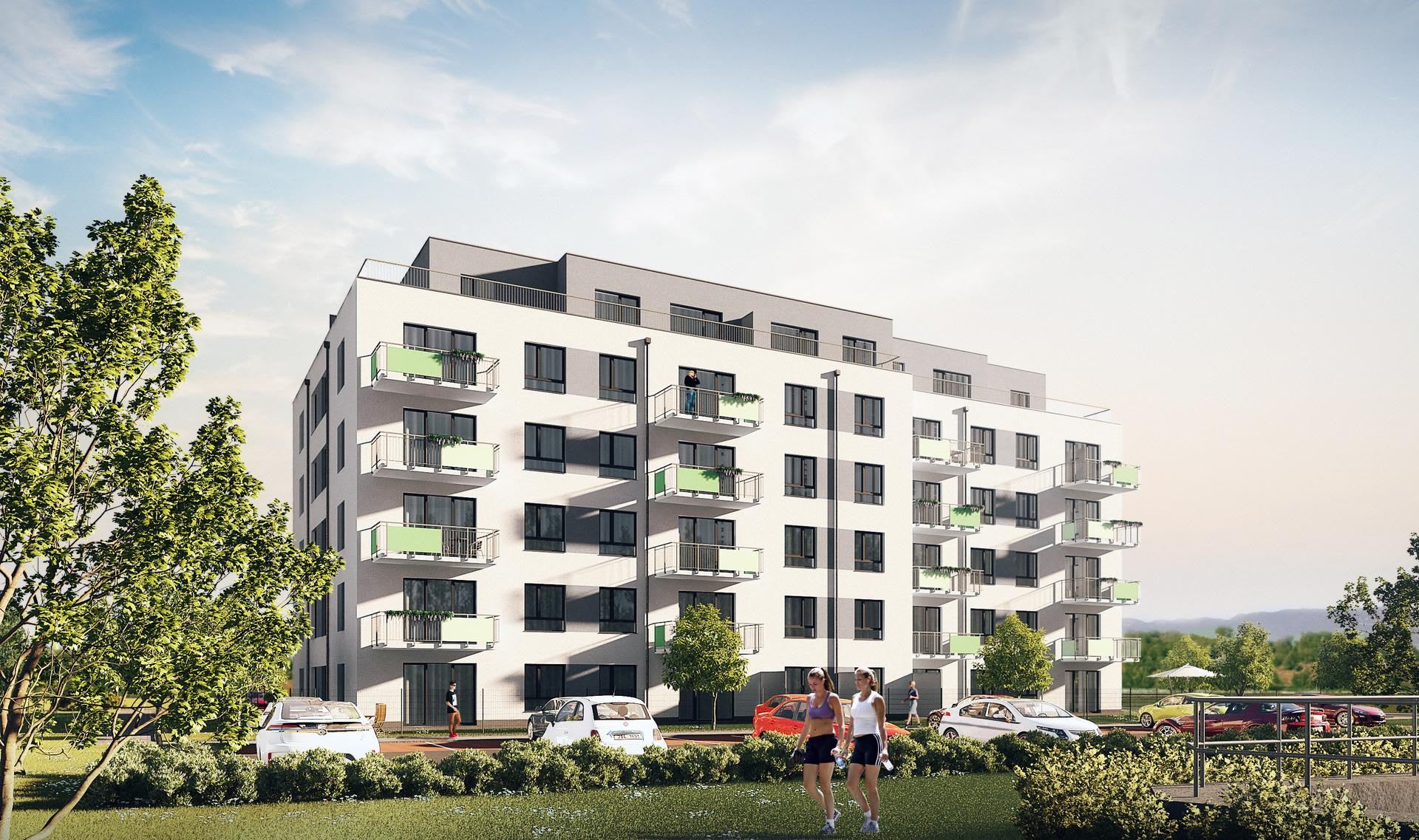 Kladno - Bytové domy Kročehlavy - 4