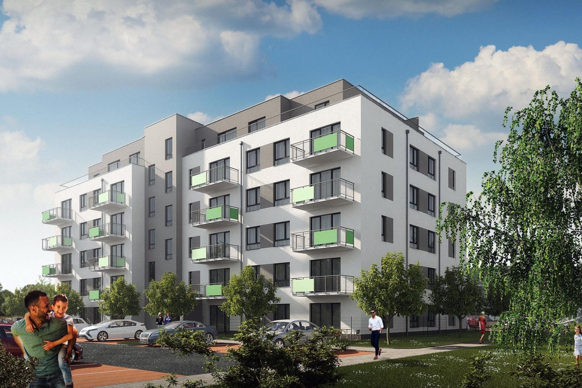 Kladno - Bytové domy Kročehlavy - 5