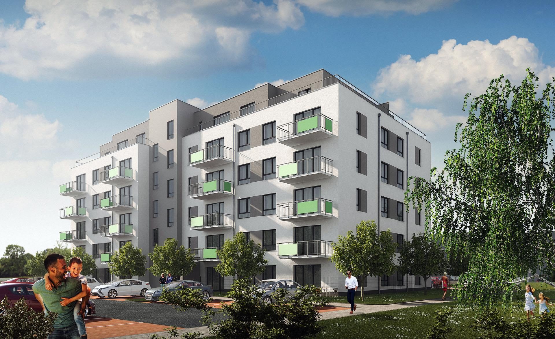 Kladno - Bytové domy Kročehlavy