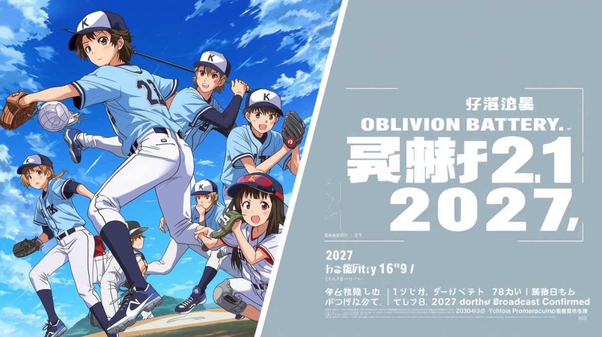 Oblivion Battery 2nd Season Reveals 2027 Premiere | Anime News | KN Drawing