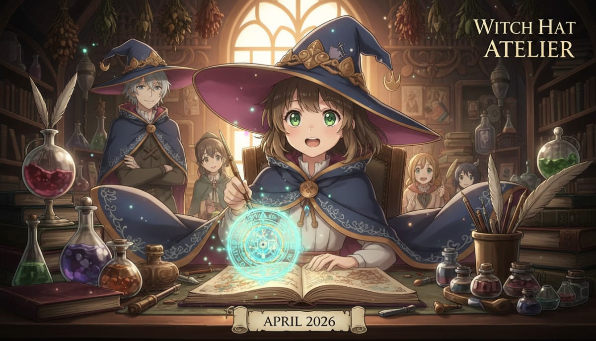 Witch Hat Atelier: Complete Guide to the 2026 Seinen Fantasy Adaptation | Release Date, Cast & Production