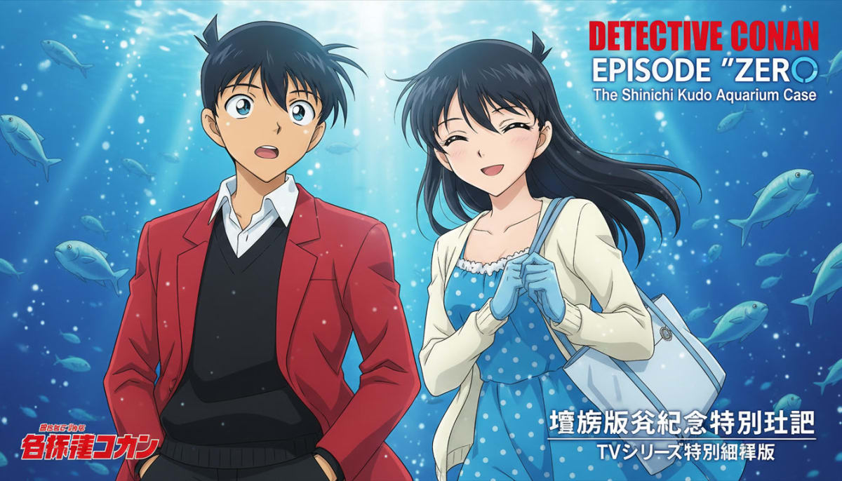 Detective Conan Anime Gets 1st 2-Hour Special in 10 Years, Streams Trailer for 'Episode Zero' Special