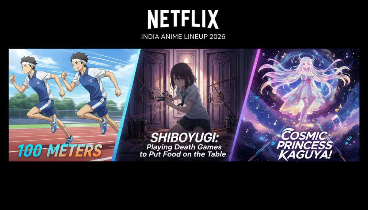 Netflix to Stream 100 Meters Film, Shiboyugi Anime, More in India