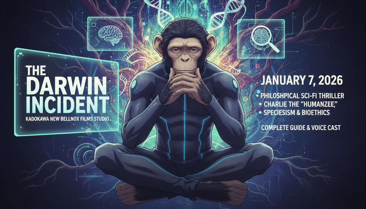 The Darwin Incident: Guide to the Highly Anticipated Philosophical Debut from Kadokawa's New Bellnox Films Studio | Release Date & Complete Guide
