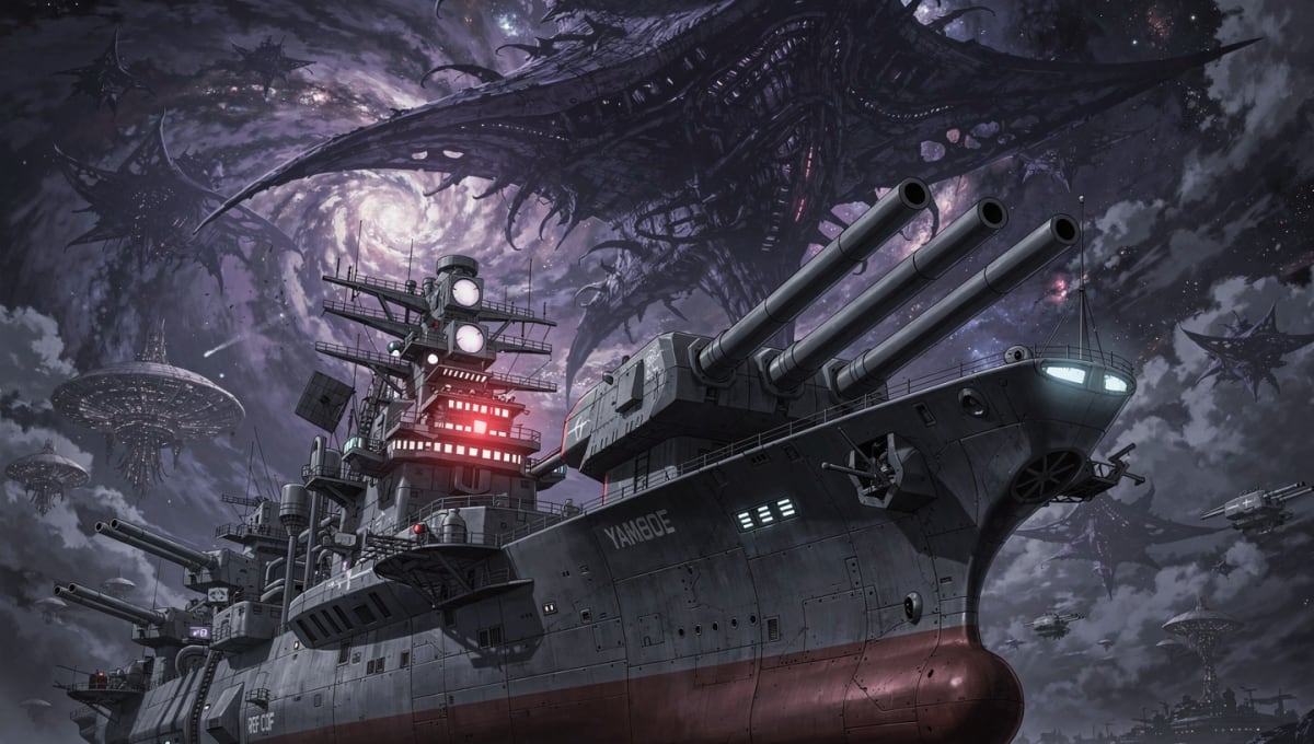 5th Be Forever Yamato: Rebel 3199 Film Unveils Main Visual, Trailer