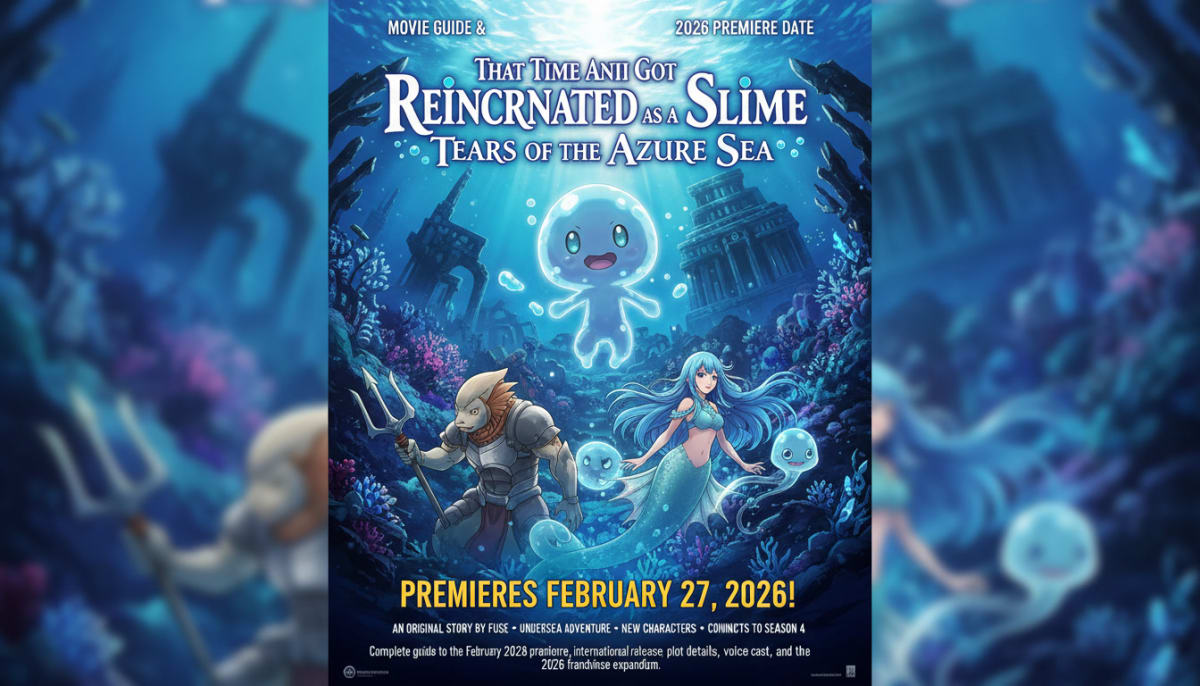 That Time I Got Reincarnated as a Slime: Tears of the Azure Sea – Movie Guide & 2026 Premiere Date