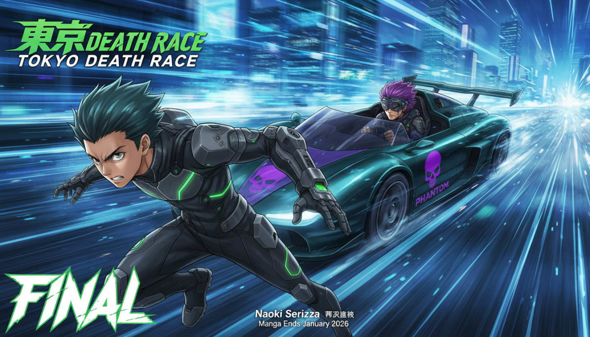 Naoki Serizawa's Tokyo Death Race Manga Ends