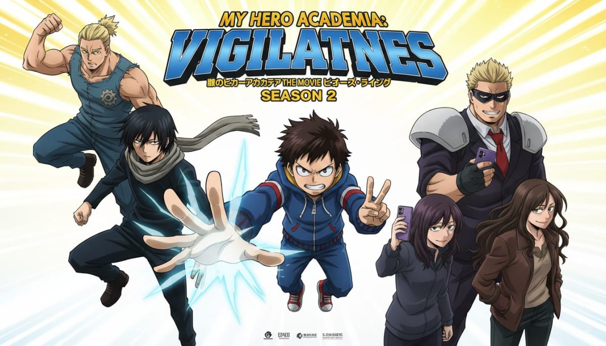 Crunchyroll Reveals My Hero Academia: Vigilantes Season 2 Same-Day English Dub Debut, Cast