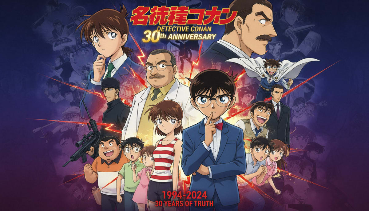 Detective Conan Anime Unveils New Opening Song by B'z