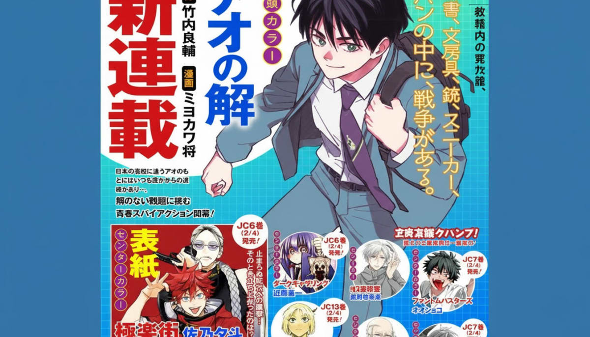 Moriarty the Patriot's Ryōsuke Takeuchi Launches New Manga